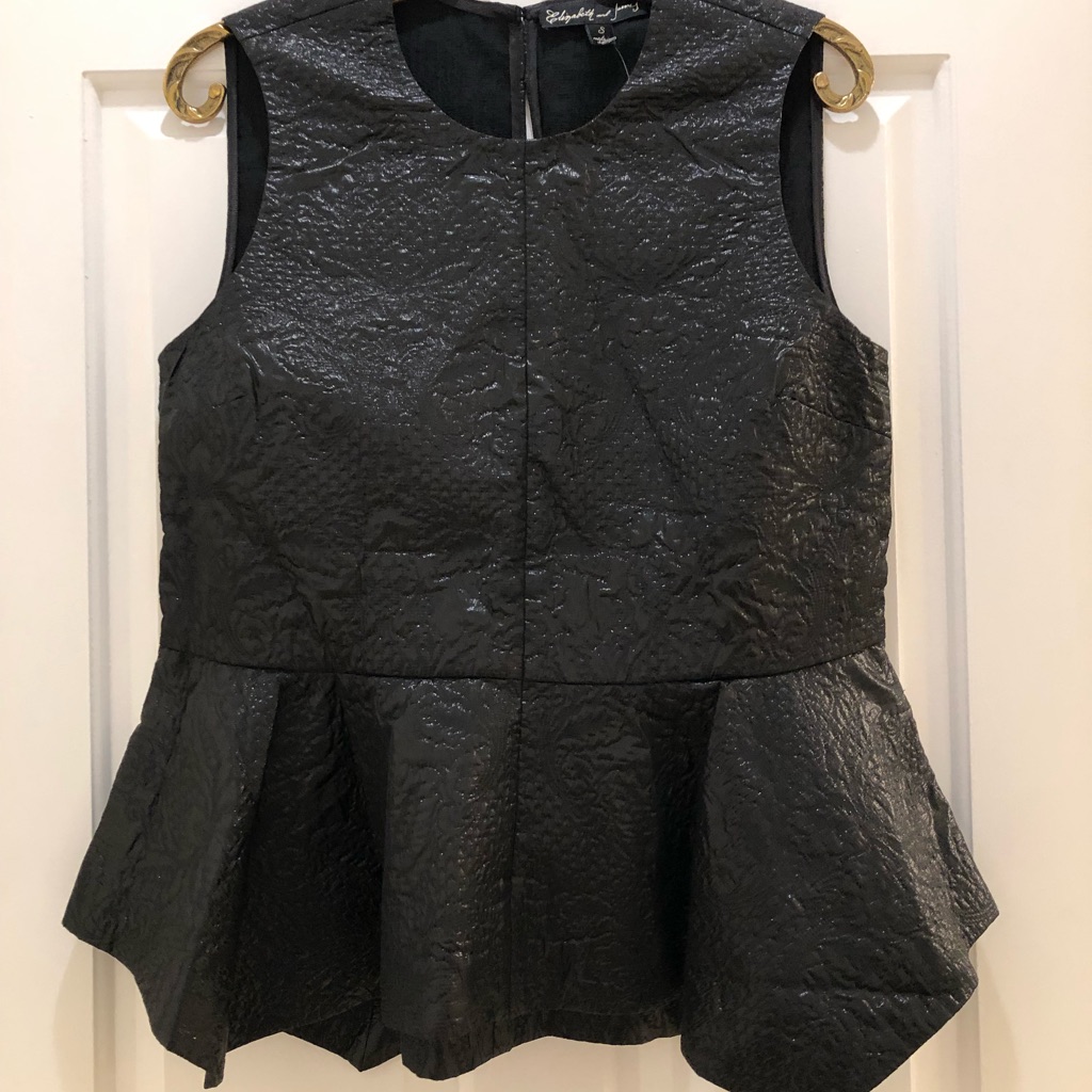 Elizabeth And James Peplum Top